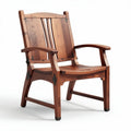 Silla de madera de pino para exterior con diseño ergonómico 80 x 60 x 90cm